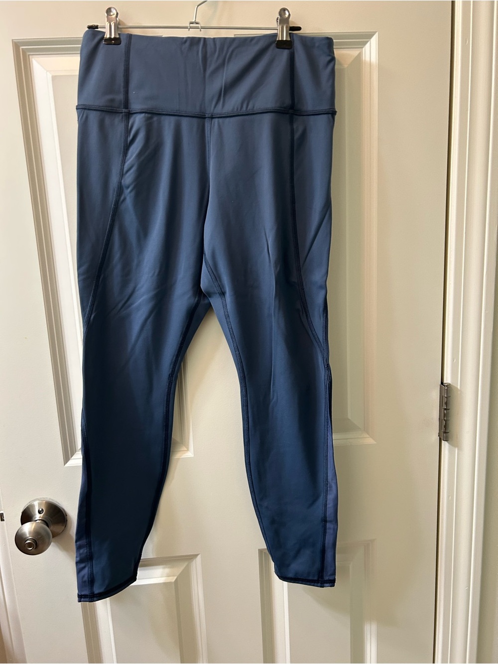 Athleta Slate Blue High-Rise Performance Leggings